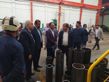 بازدید هیات تجاری - اقتصادی عراق از واحدهای صنعتی ایلام