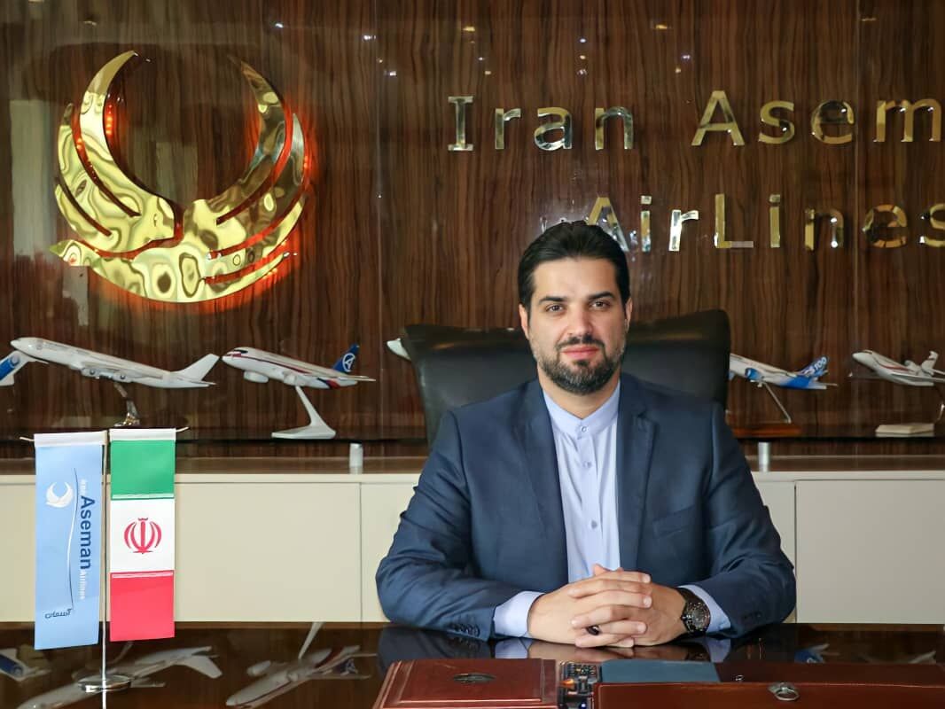 خلبان «ابوذر شیرودی» مدیرعامل جدید هواپیمایی آسمان شد