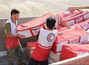 Die Lieferung iranischer Hilfsgüter wird nach Afghanistan geschickt