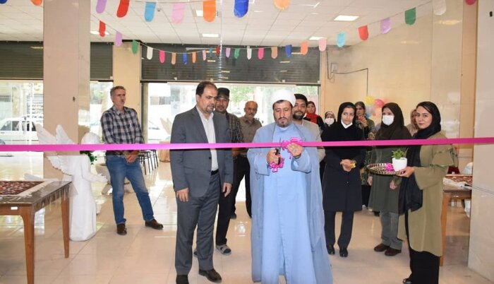 نمایشگاه نقاشی آثار کودکانه در ملایر گشایش یافت