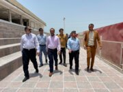 معاون وزیر ورزش از مجموعه ورزشی خیرساز روستایی در قشم بازدید کرد