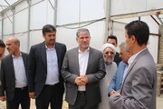  وزیر جهاد کشاورزی از شهرک گلخانه‌ای مانه و سملقان بازدید کرد