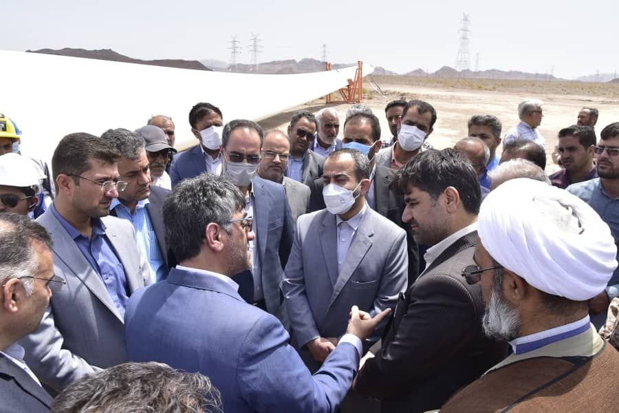 فاز نخست نیروگاه بادی دُرح سربیشه ۵۰ درصد پیشرفت فیزیکی دارد فاز نخست نیروگاه بادی دُرح سربیشه ۵۰ درصد پیشرفت فیزیکی دارد