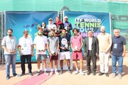 قهرمانان مسابقات دو نفره تور جهانی تنیس گرید ۵ ارومیه مشخص شدند