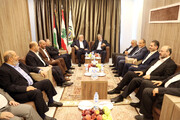دیدار رهبران حماس و جهاد اسلامی فلسطین در بیروت/ تاکید بر گزینه راهبردی مقاومت فراگیر 
