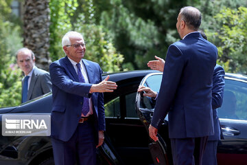 Rencontre entre le haut représentant de l'UE et Ministre iranien des A.E. à Téhéran le samedi 25 juin 2022