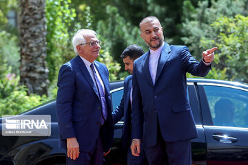 Rencontre entre le haut représentant de l'UE et Ministre iranien des A.E. à Téhéran le samedi 25 juin 2022