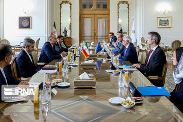 Rencontre entre le haut représentant de l'UE et Ministre iranien des A.E. à Téhéran le samedi 25 juin 2022