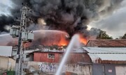 آتش سوزی دوباره در فلسطین اشغالی؛ این بار در یک مرکز لجستیک حاوی مواد خطرناک + فیلم