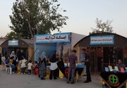 نمایشگاه پیشگیری از اعتیاد در بوستان ملت مشهد گشایش یافت