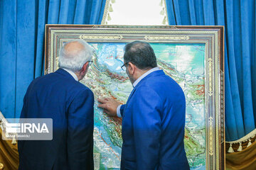 En images ; rencontre entre Josep Borrell et Ali Shamkhani à Téhéran