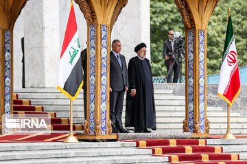 Iran president officially welcomes Iraqi PM