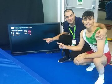 Gymnastique : le représentant d’Iran remporte la médaille d'or aux Championnats du monde au Portugal