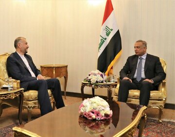 Le ministre iranien des Affaires étrangères rencontre le Premier ministre irakien