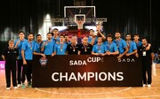 تیم بسکتبال ایران نوین قهرمان رقابت‌های چهار جانبه ارمنستان شد