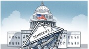 هیل: فانوس دموکراسی آمریکا رو به خاموشی است