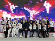Historische Meisterschaft des iranischen Frauen-Taekwondo in Asien