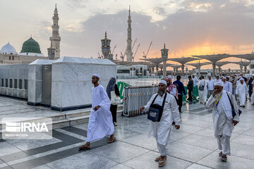 Hajj 2022 ; les pèlerins à Médine