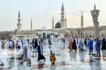 Hajj 2022 ; les pèlerins à Médine