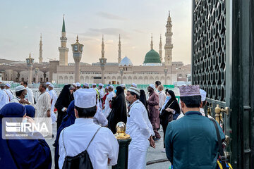 Hajj 2022 ; les pèlerins à Médine