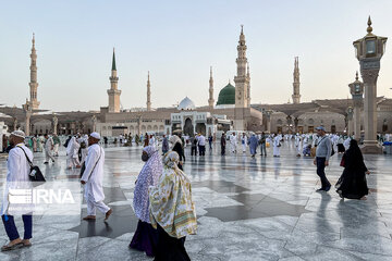 Hajj 2022 ; les pèlerins à Médine