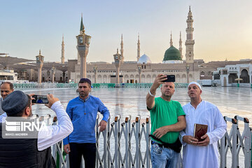 Hajj 2022 ; les pèlerins à Médine