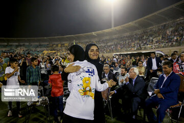 Bam Khatoon women's Football Team championship celebration