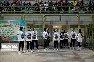Bam Khatoon women's Football Team championship celebration