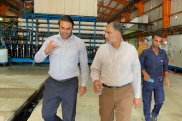 فرماندار قشم: ظرفیت تولید آب شیرینکن درگهان به پنج هزار متر معکب افزایش یافت