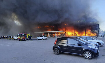 بلینکن: جهان از حمله به مرکز خرید اوکراین وحشت زده است