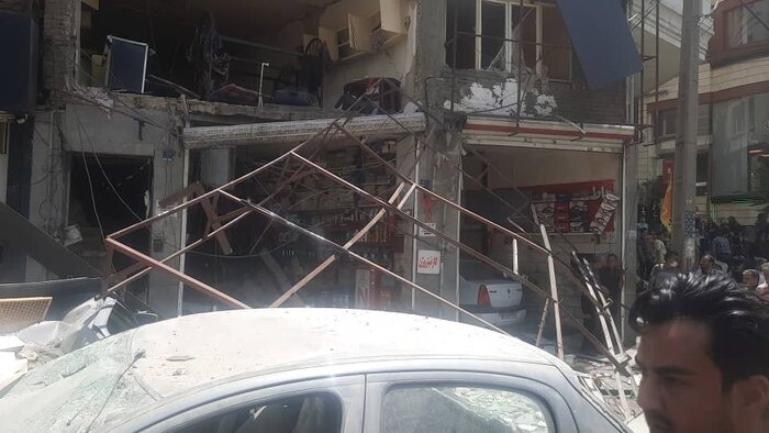 انفجار مغازه در قیطریه تهران ۴ مصدوم داشت