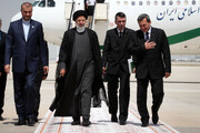 El presidente Seyyed Ebrahim Raisi llega a Turkmenistán
