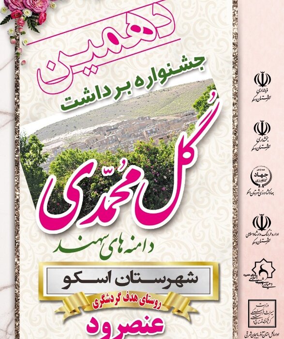 پیچیدن عطر گل محمدی اسکو، فراتر از مرزها