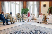 سفر فرمانده ارتش پاکستان به قطر برای رایزنی پیرامون وضعیت منطقه 