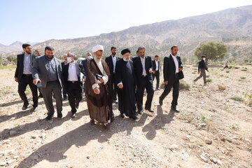 جاده روستای لِبد چهارمحال و بختیاری آماده بهره‌برداری شد