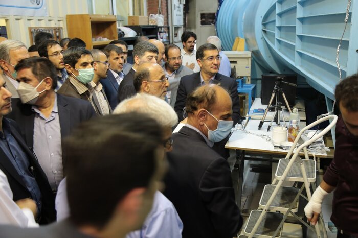 آغاز آزمایش مدل تونل باد هواپیمای جت ۷۲ نفره در دانشگاه امیرکبیر