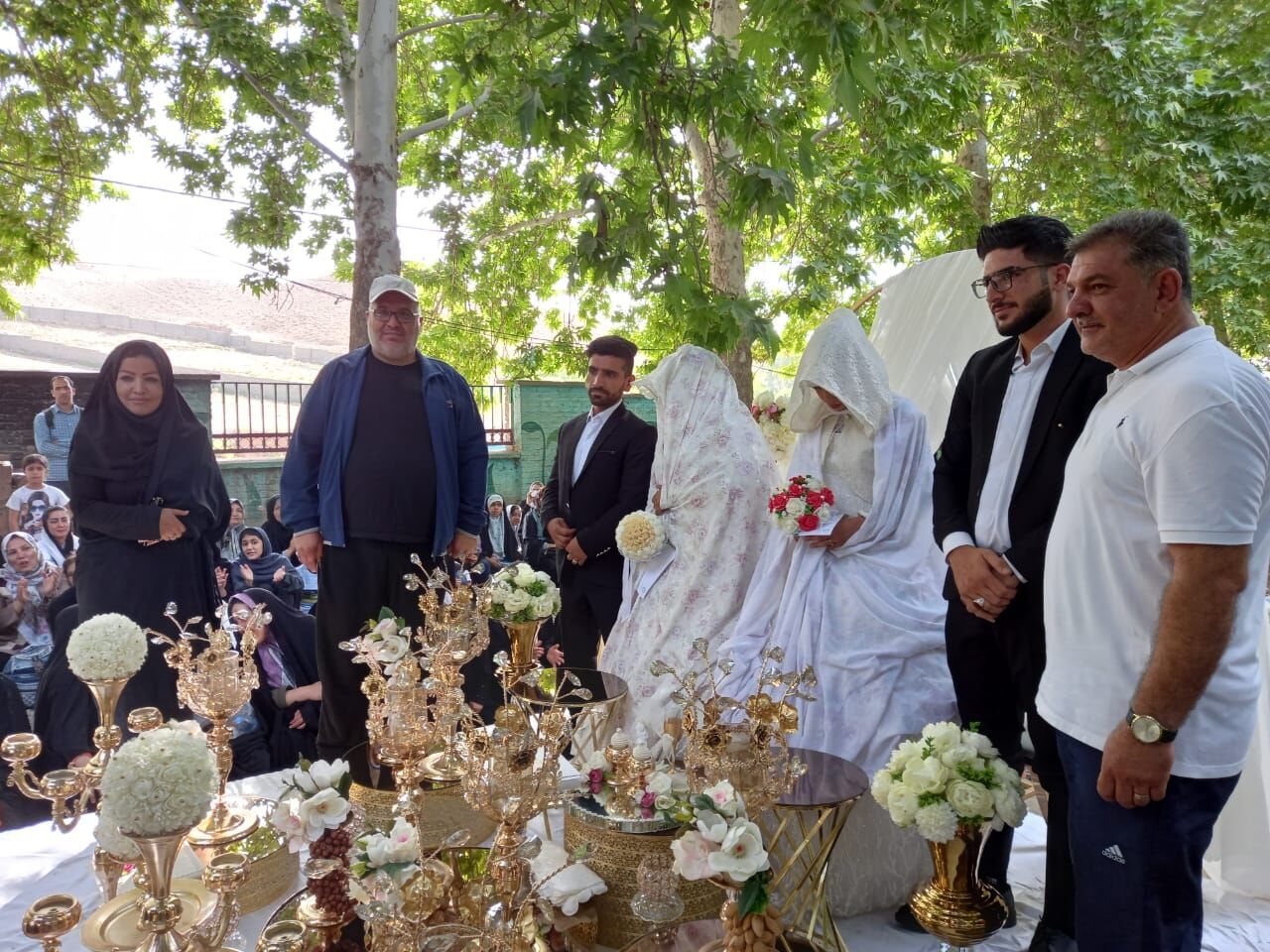 همایش پیاده روی خانوادگی با جشن ازدواج دو زوج جوان در پاکدشت همراه شد
