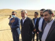 نایب رئیس مجلس از چند طرح عمرانی شهرستان سربیشه بازدید کرد