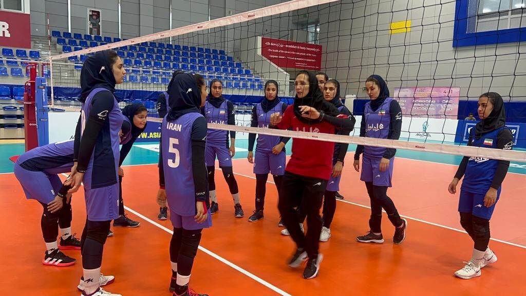 والیبال جوانان قهرمانی آسیا؛ برتری دختران ایران برابر هند