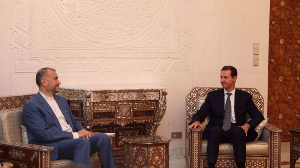Presidente sirio destaca “alianza de voluntad” entre su país e Irán
