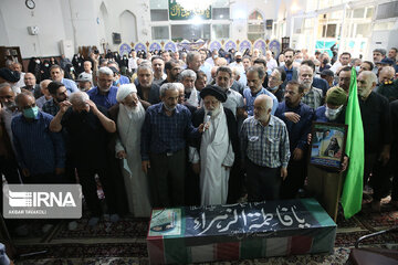 Funeral ceremony of Japanese mother of Iranian martyr