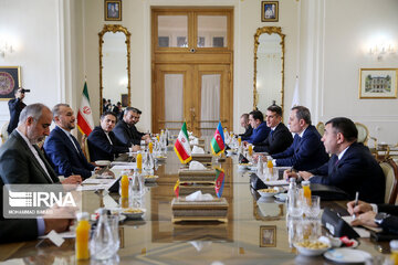 Azeri Minister of Foreign Affairs meets with Amirabdollahian in Tehran