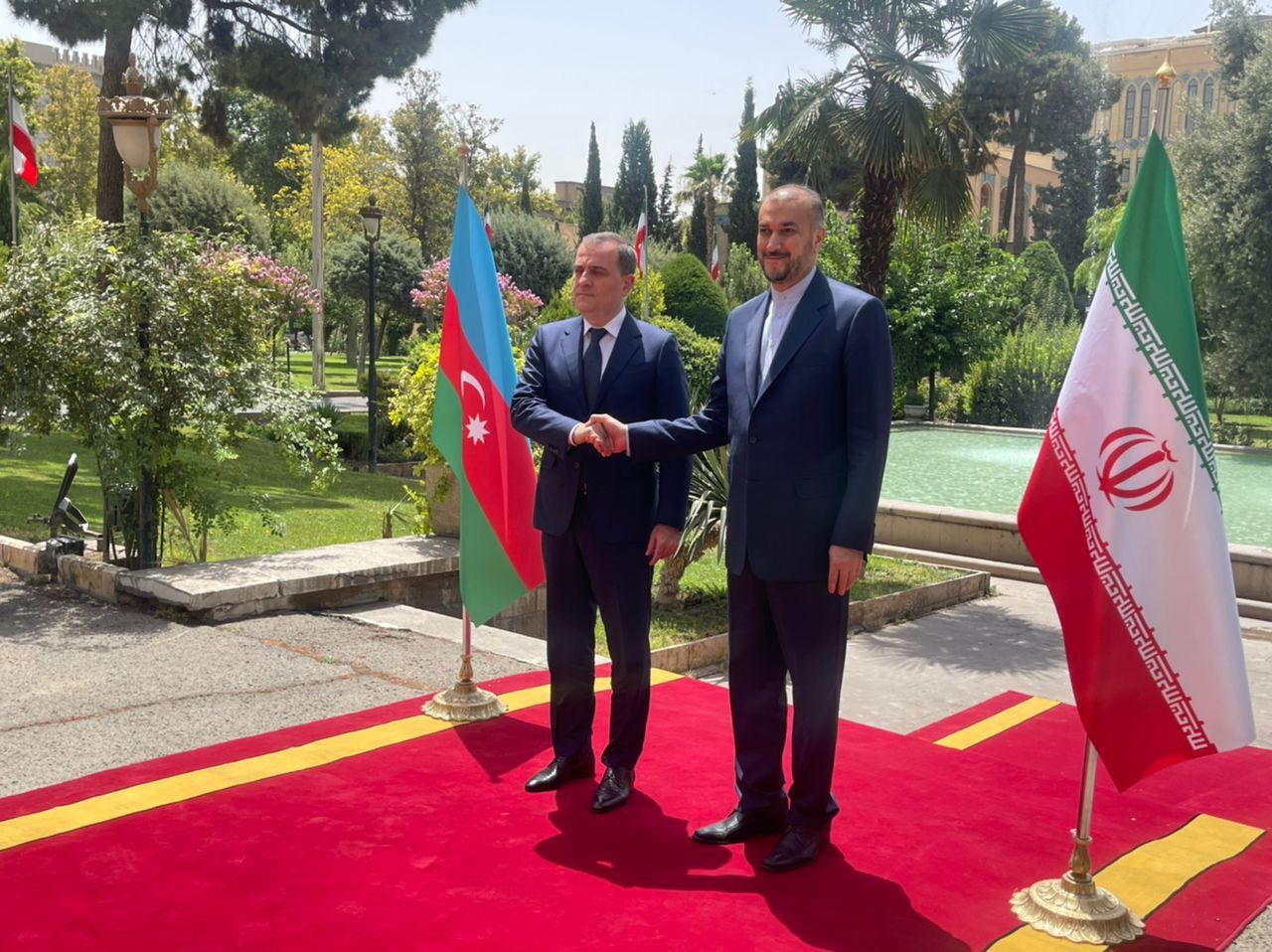 امیرعبداللہیان کی آذری وزیر خارجہ سے ملاقات