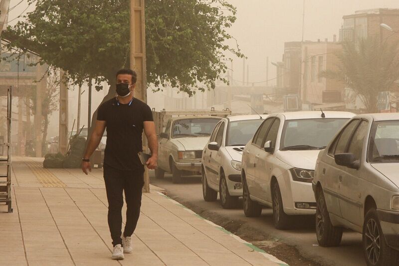 هوای نهبندان ناسالم شد هوای نهبندان ناسالم شد