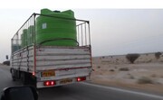 ستاد عتبات عالیات ۱۰منبع ذخیره آب به زلزله زدگان غرب هرمزگان اهدا کرد