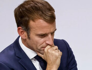 "مکرون استعفا"، رئیس جمهوری فرانسه در قلب پاریس هو شد+فیلم