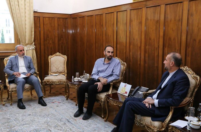 Amir Abdolahian se reúne con el hijo del exresponsable iraní Hamid Nuri