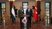 گفت وگوی مقام‌های نظامی ترکیه و امارات درباره مسائل منطقه