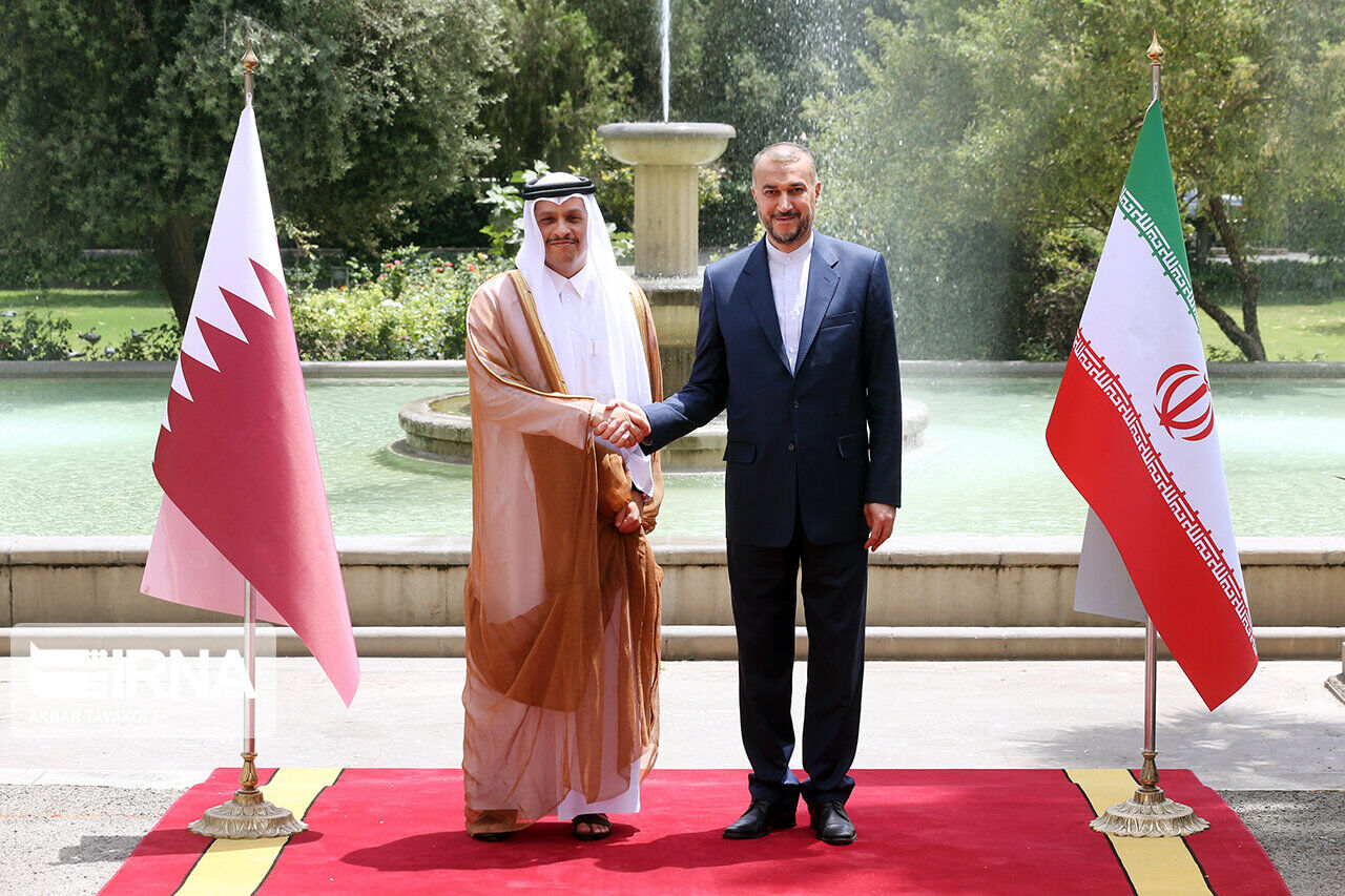 Rencontre entre les Ministres iranien et qatari des A.E. à Téhéran