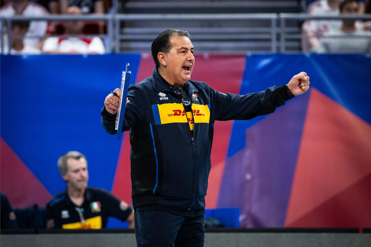 سرمربی تیم ملی والیبال ایتالیا